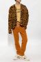 Just DON Vintage Wool Track Pant Brown Orange Heren - Thumbnail 2