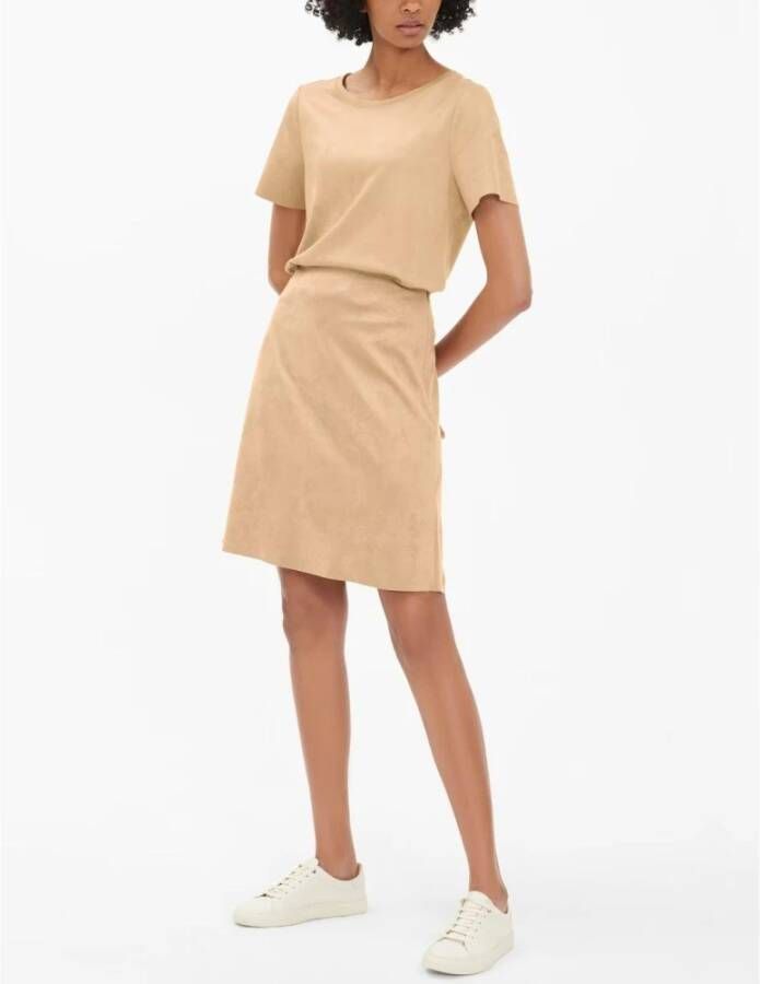 Juvia Short Skirts Bruin Dames