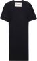 JW Anderson Zwarte T-shirtjurk met uitsnijding Zwart Dames - Thumbnail 2