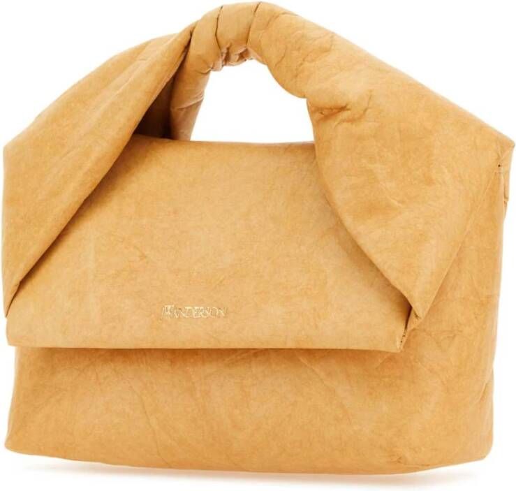 JW Anderson Beige Stoffen Midi Twister Handtas Beige Dames