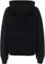 JW Anderson Zwarte stretch polyester blend sweatshirt Zwart Dames - Thumbnail 2