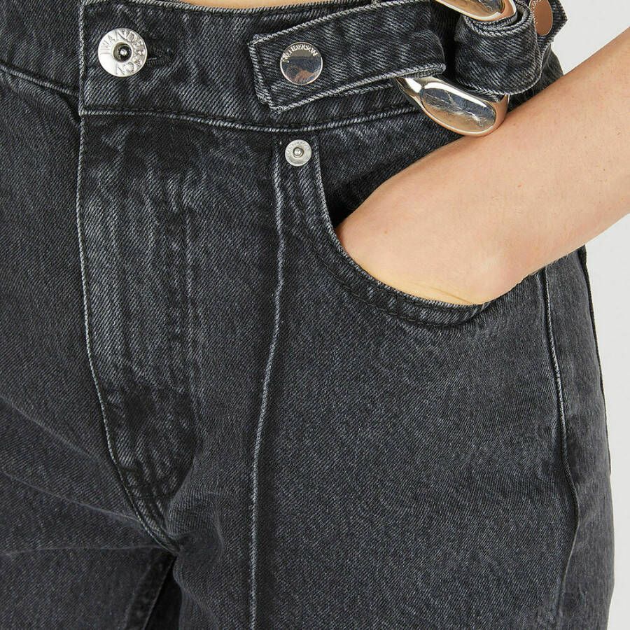 JW Anderson Chain Link Slim Fit Jeans Grijs Dames