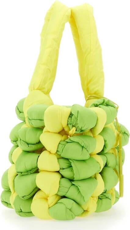 JW Anderson Moderne Statement Tote Tas Green Dames