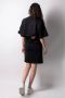 JW Anderson Open rug T-shirt jurk Zwart Dames - Thumbnail 2