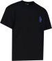 JW Anderson Zwarte Anchor Logo-Patch Katoenen T-shirt voor Heren Black Heren - Thumbnail 3