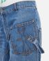 JW Anderson Twisted Workwear Wide-Leg Denim Jeans Blue Dames - Thumbnail 3
