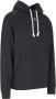 JW Anderson Zwarte katoenen hoodie met wit logo borduursel Zwart Heren - Thumbnail 2
