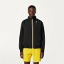 K-way Heren Stretch Nylon Jas met Grijze Melange Voering Black Heren - Thumbnail 2