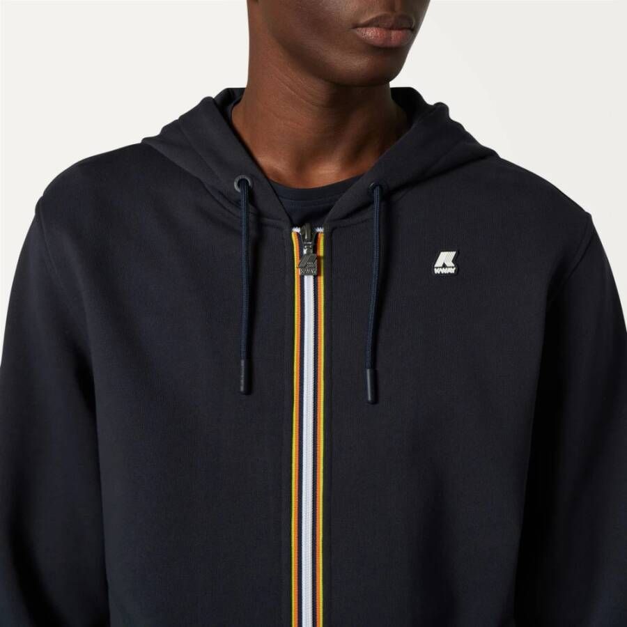 K-way Sweatshirt met rits Blauw Heren