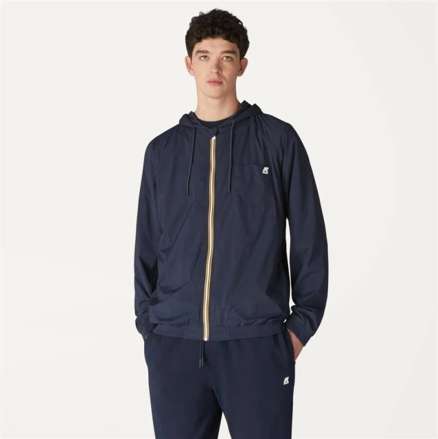 K-way Sweatshirt met rits Blauw Heren