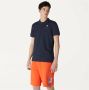 K-way Comfortabele Stretch Polo Shirt Blauw Heren - Thumbnail 2
