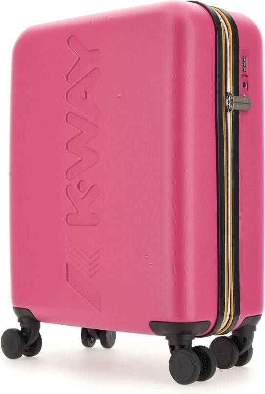 K-way Roze Cabin K-Air Small Trolley Roze Unisex