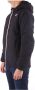 K-way Omkeerbare Hoodie Jas Jacques Warm Black Heren - Thumbnail 8
