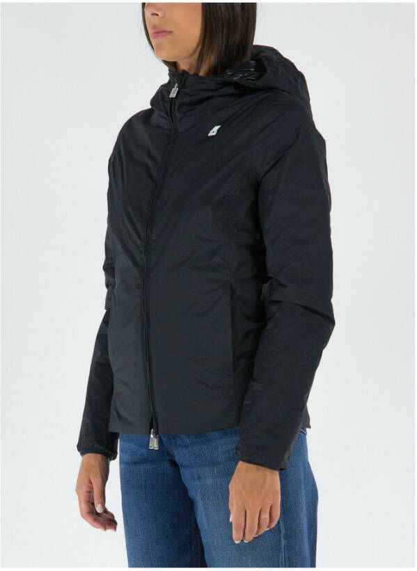 K-way Down Jackets Zwart Dames