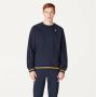 K-way Sweatshirt van zwaar katoen met ronde hals Blue Heren - Thumbnail 2