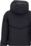 K-way Korte Piumino Jas met Chevron Quilting en Veren Vulling Black Heren - Thumbnail 2