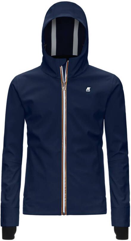 K-way Gebonden Technische Jas Blauw Dames