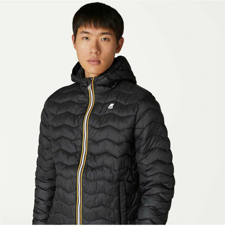 K-way Eco Warm Donsjas Zwart Heren