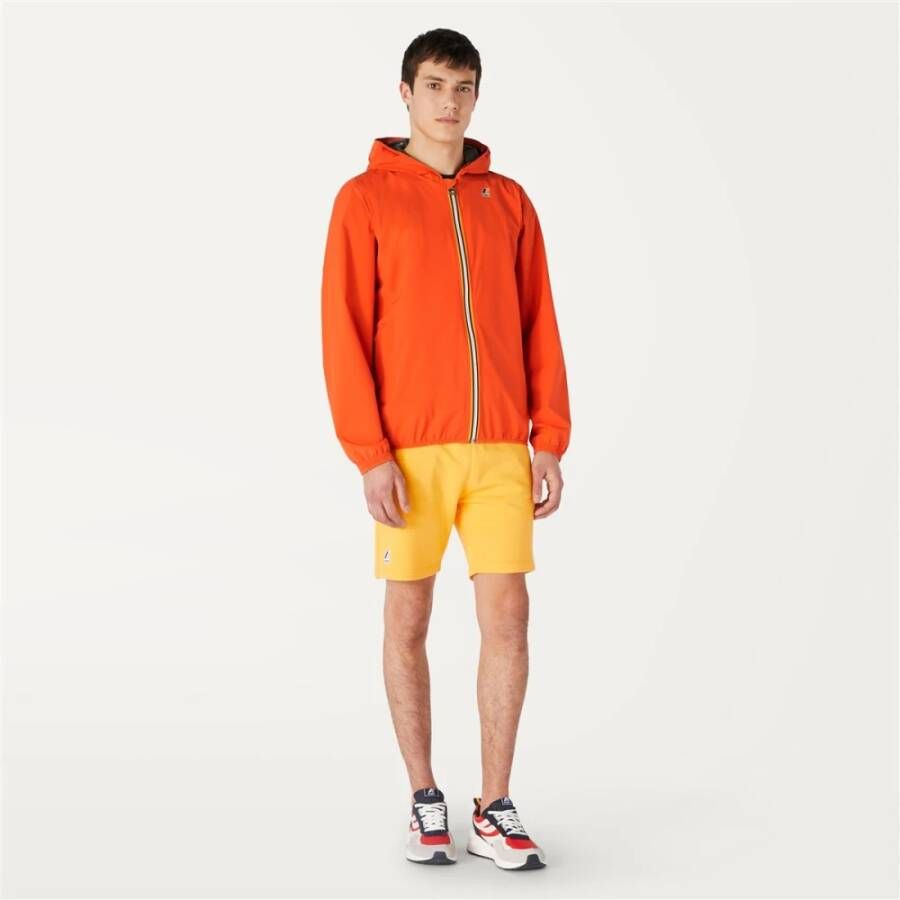 K-way Jack Stretch DOT Oranje Heren