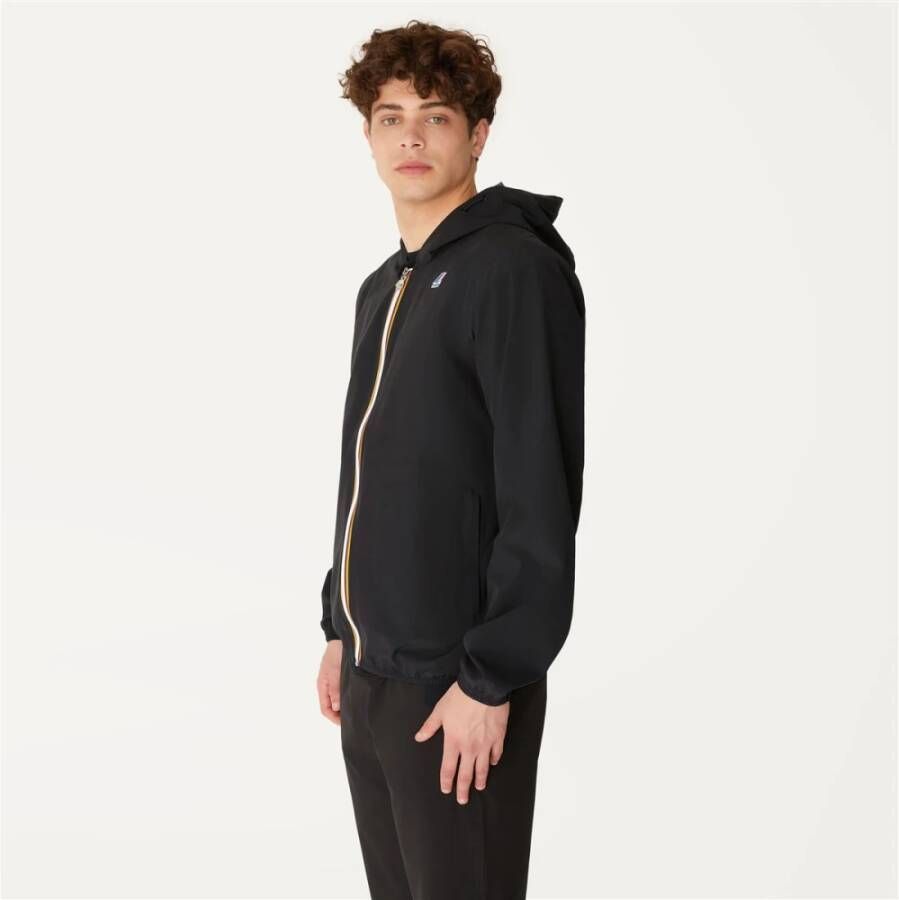 K-way Jack stretch stip Zwart Heren