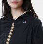 K-way Lily Plus.2 Double Omkeerbare Regenjas Zwart Dames - Thumbnail 2