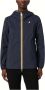 K-way Modieuze Lichtgewicht Jas voor Dames Blauw Dames - Thumbnail 5