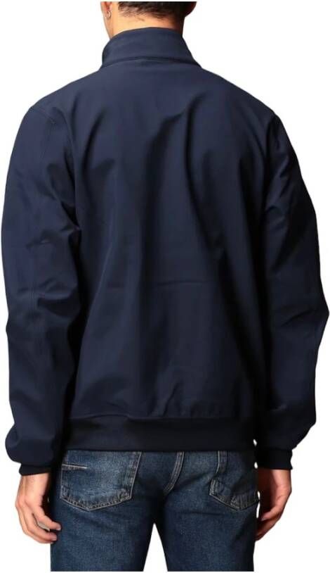 K-way Blauwe Arsene Bonded Herenjas Blauw Heren