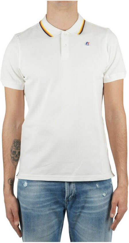 K-way Poloshirt Wit Heren