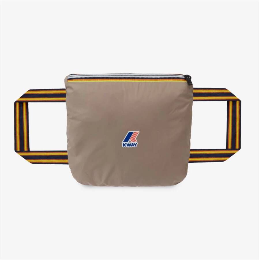 K-way Elegante 3.0 Eiffel Lange Jas Beige Unisex