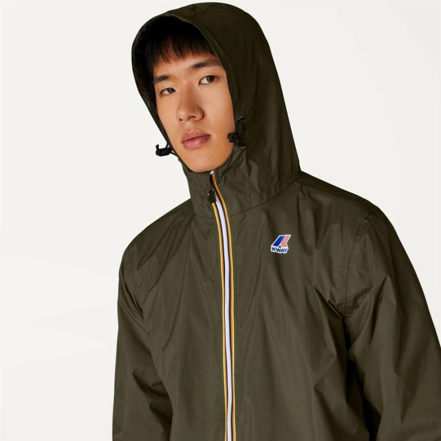 K-way Eiffel 3.0 Stijlvolle Lichtgewicht Jas Groen Unisex