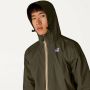 K-way Eiffel 3.0 Stijlvolle Lichtgewicht Jas Groen Unisex - Thumbnail 2