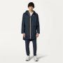 K-way Elysees Unisex Jas Waterdicht & Winddicht Blauw Unisex - Thumbnail 2