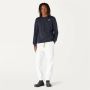 K-way Blauwe Katoenen Sweatshirt met Logo Blue Heren - Thumbnail 2