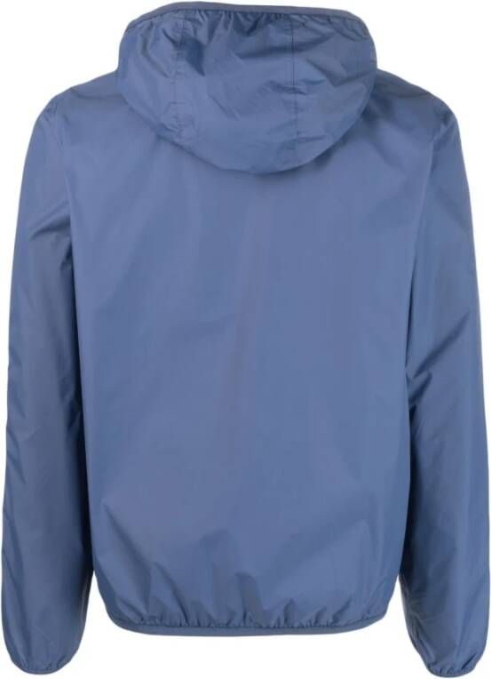 K-way Waterdichte hoodie jas voor heren Blauw Heren