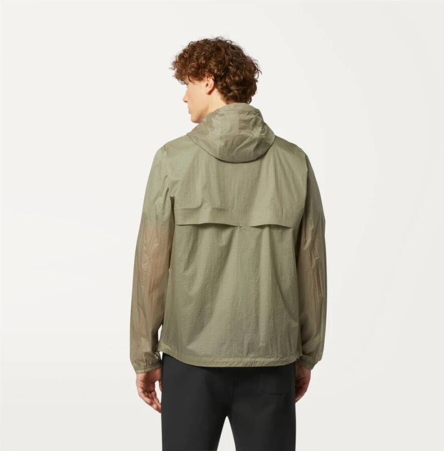 K-way Light Jackets Groen Heren