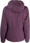 K-way Paarse gewatteerde jas met capuchon voor dames Purple Dames - Thumbnail 2