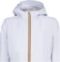 K-way Witte Hoodie met Logo White - Thumbnail 2