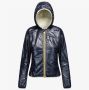 K-way Corto Lily Plus.2 Double Beige Ltblue Damesjas Beige Dames - Thumbnail 3