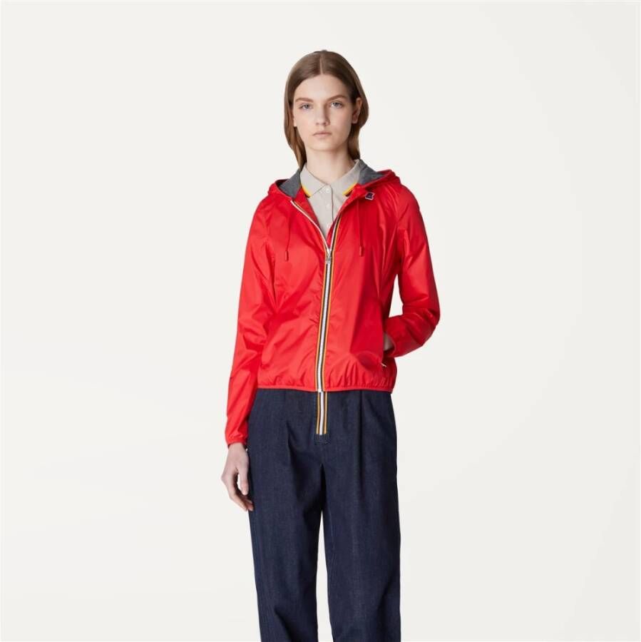 K-way Lily Poly Jersey Rood Dames