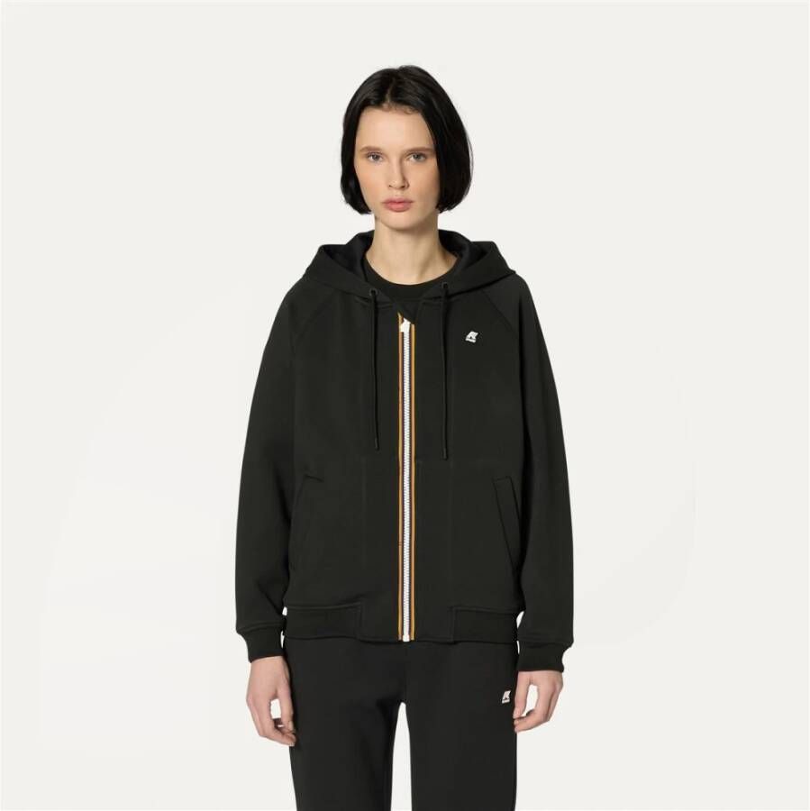 K-way Lydie Light Spacer Zwart Dames