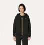 K-way Stijlvolle Sweatshirt met Rits Zwart Dames - Thumbnail 2