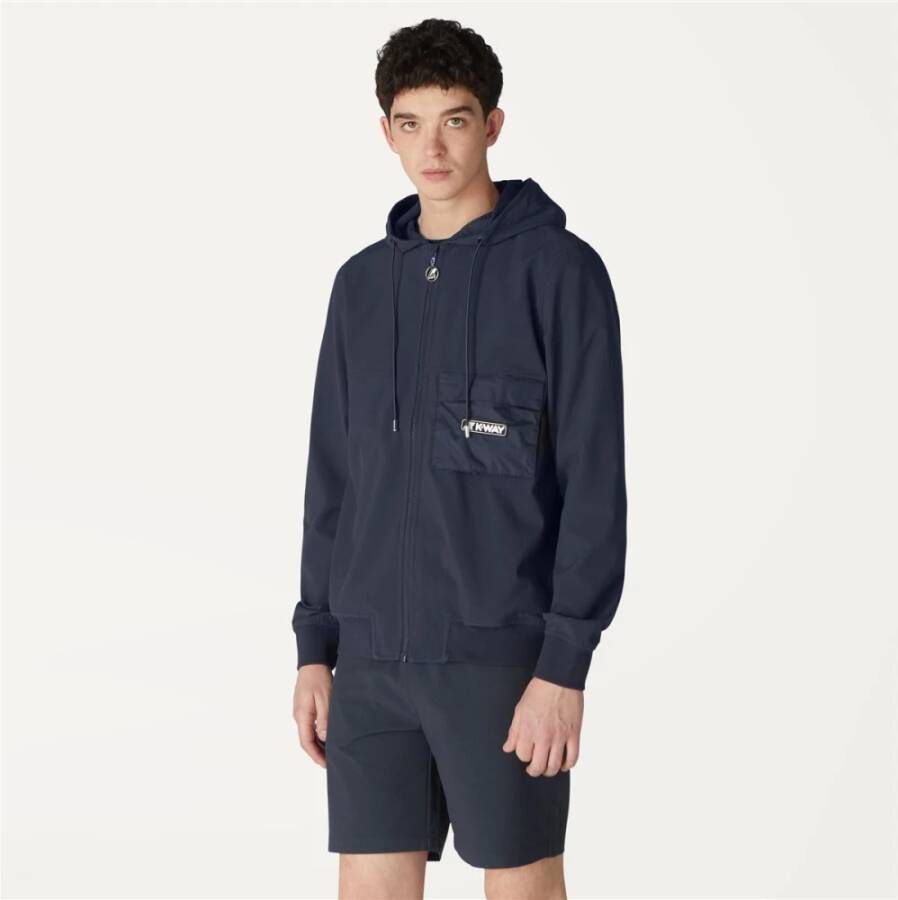 K-way Mixmake Loicet Blauw Heren
