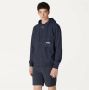 K-way Sweatshirt met ritssluiting en micro-ruitjespatroon Blauw Unisex - Thumbnail 2