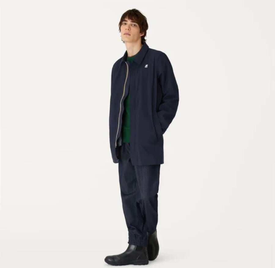 K-way Parkas Blauw Heren