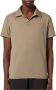 K-way Slievot Beige Taupe Polo Shirt Beige Heren - Thumbnail 2