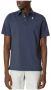 K-way Blauw Katoenen Polo Shirt voor Heren Blauw Heren - Thumbnail 5