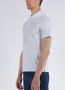 K-way Witte Polo Shirt Stretch Katoen Slim White Heren - Thumbnail 4
