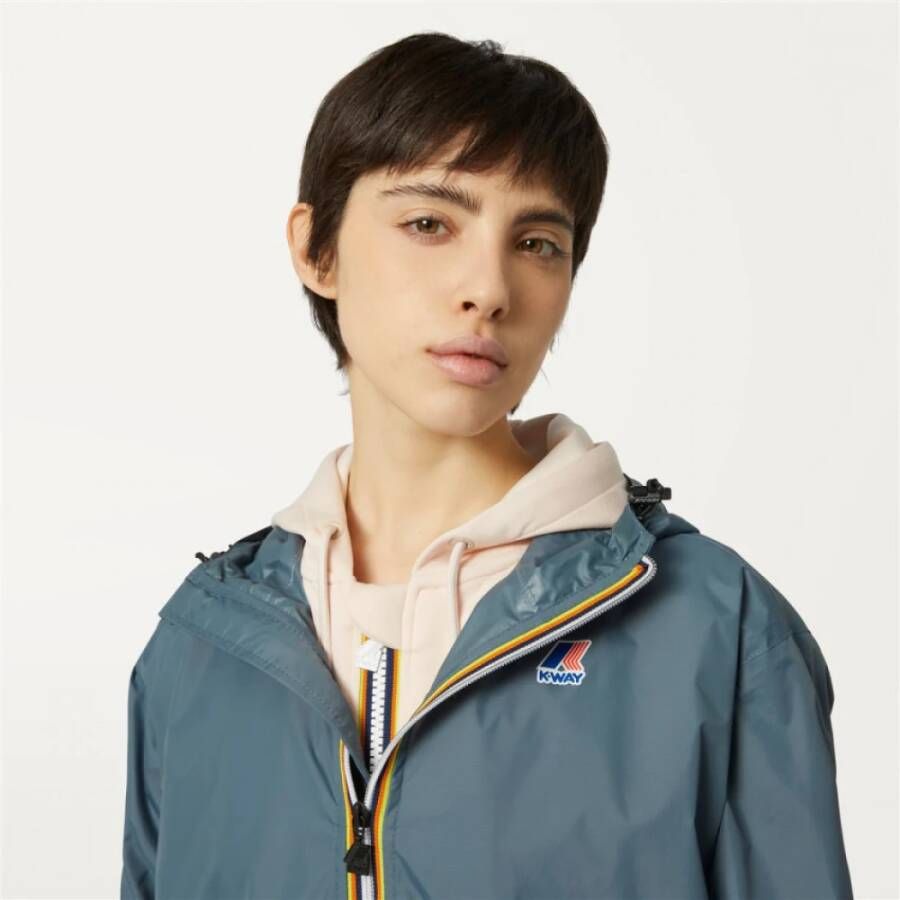 K-way Regenjas Blauw Dames