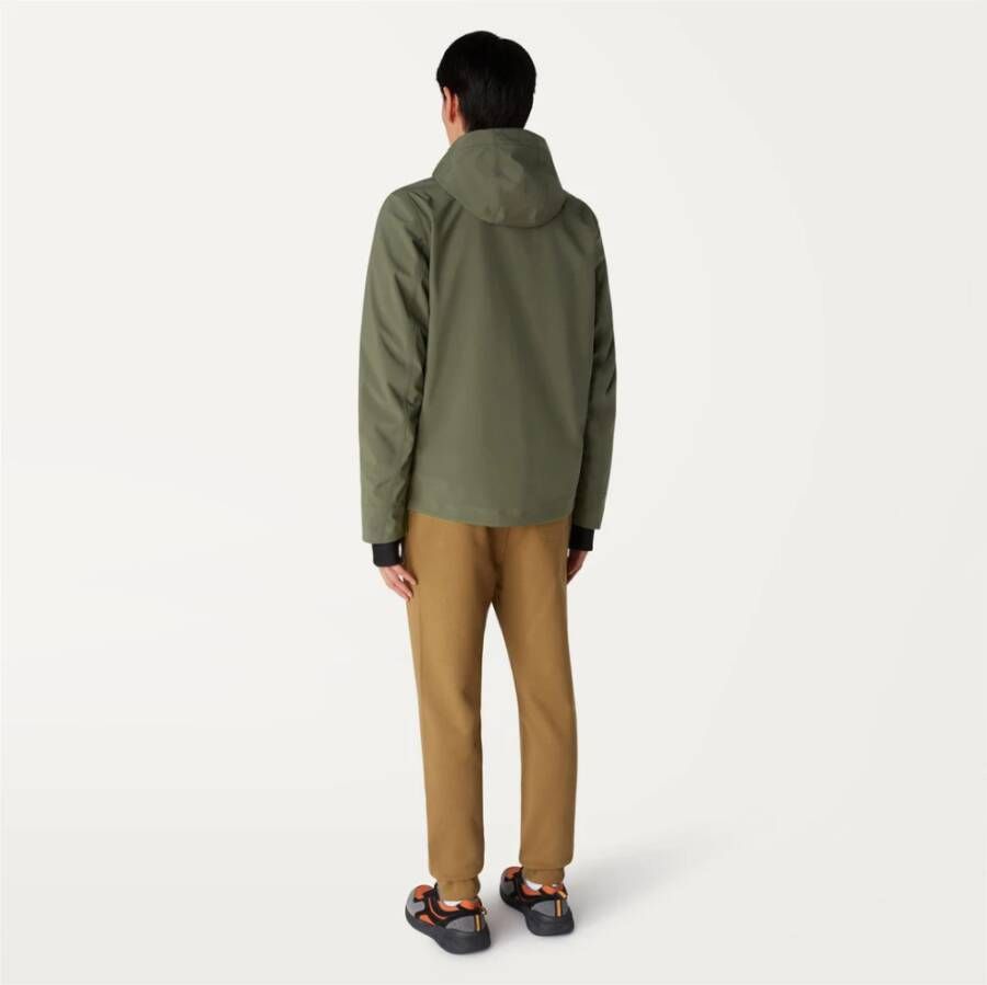 K-way Rain Jackets Groen Heren