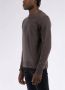 K-way Sebastien Lambswool Brown Trui Bruin Heren - Thumbnail 4